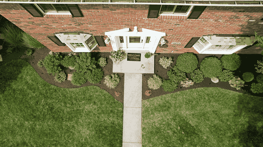 Arial View of Grounds Maintenance Clients Front Landscape 5 11zon Arial View of Grounds Maintenance Clients Front Landscape 5 11zon