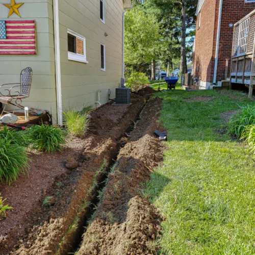 residential drainage system